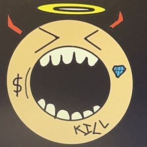 'CRYBABY' beanie black